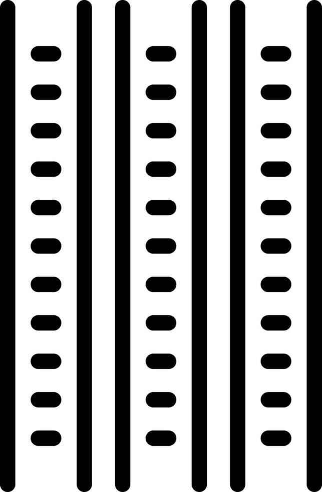 line icon for strips vector