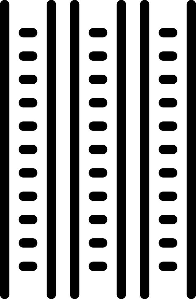 line icon for strips vector