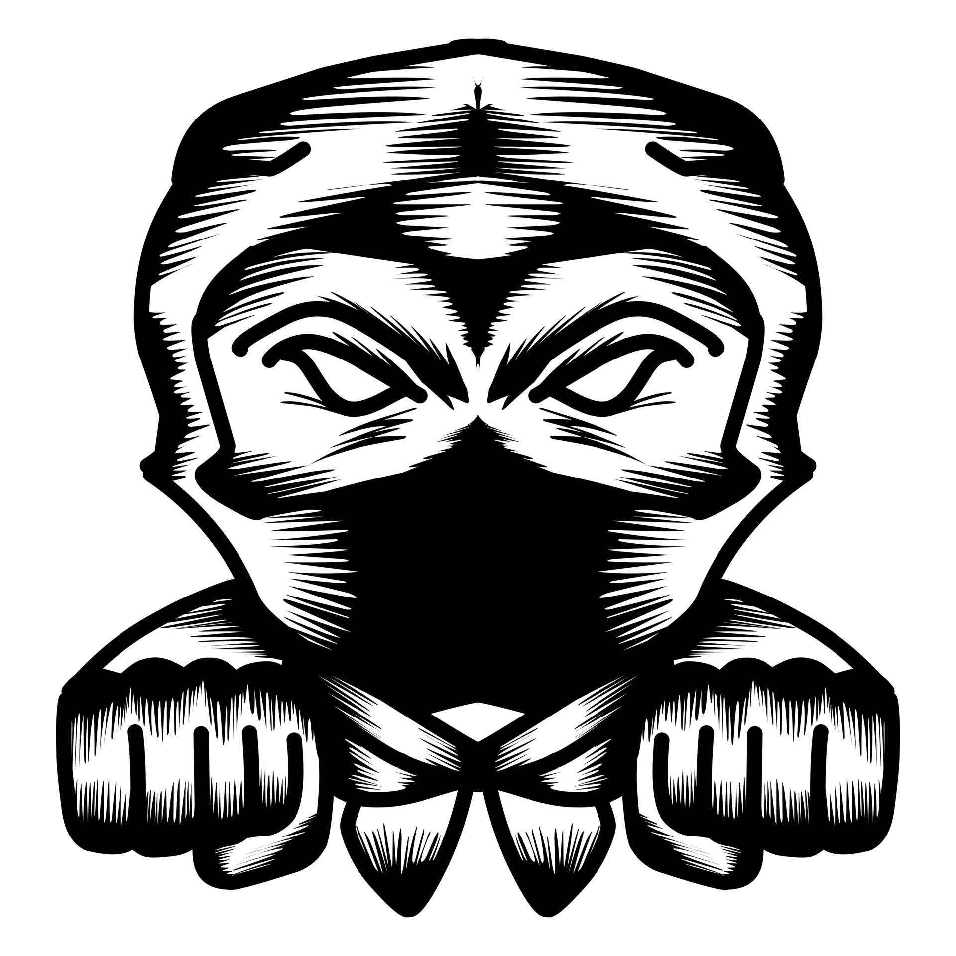 Illustration vector graphic of Cartoon Ninja Flying. Perfect for ico, logo,  sticker, tattoo 16700839 Vector Art at Vecteezy