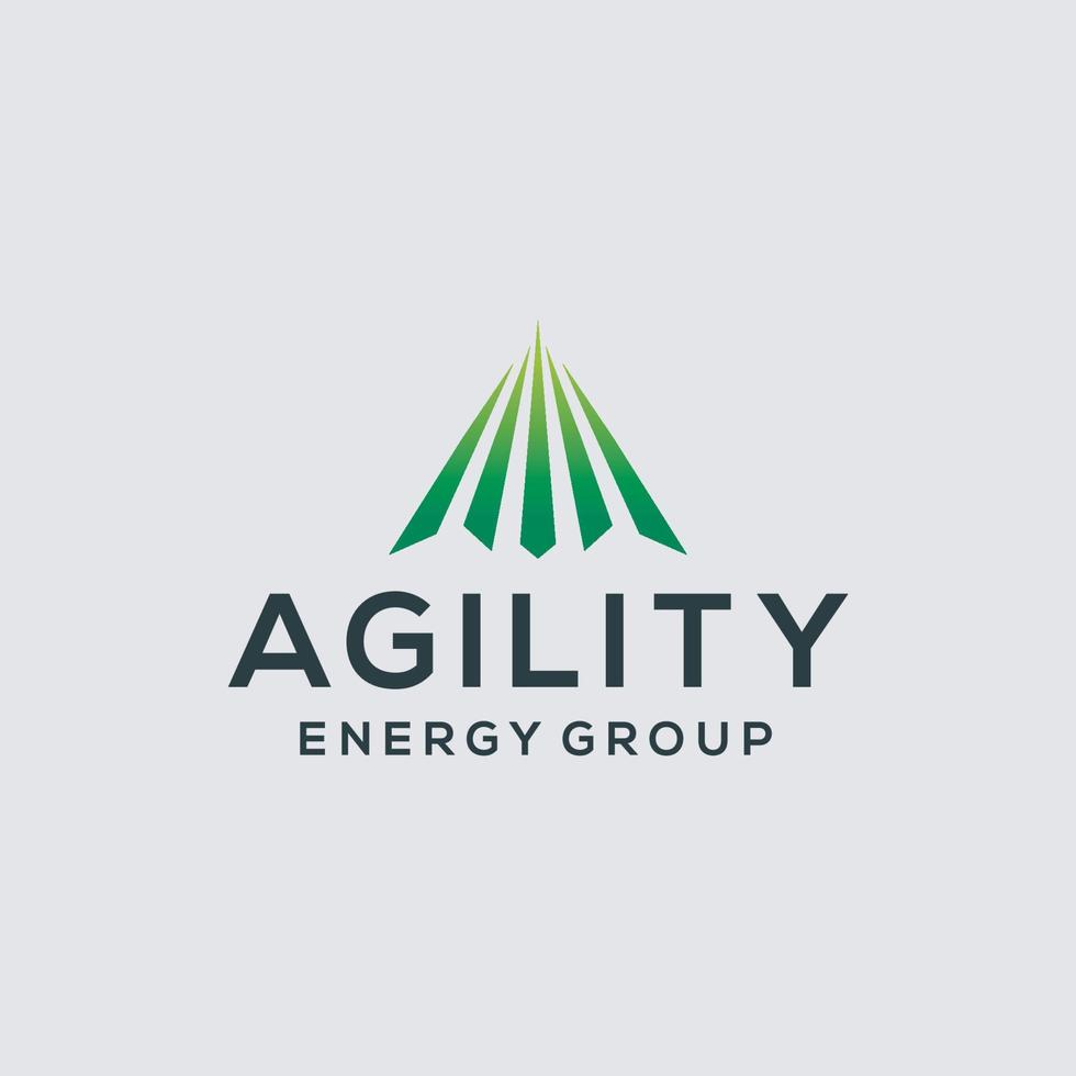 Enterprise Agility With Energy Group Symbol Illustration vector