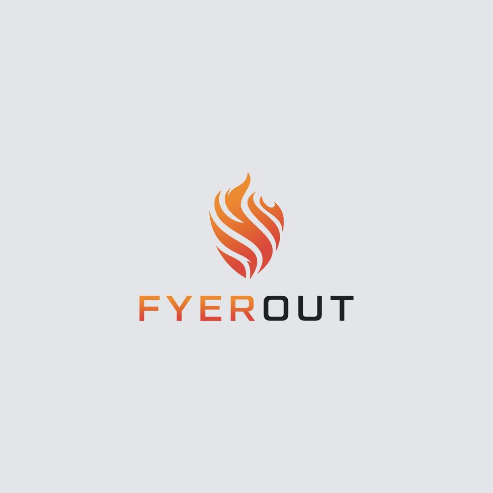 Fire flame icon. Isolated bonfire sign, emoticon flame symbol isolated on white, fire emoji and logo illustration vector