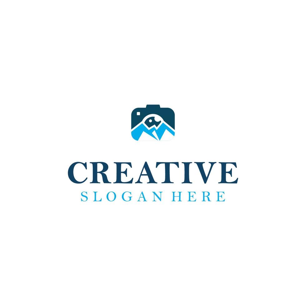 Photography camera logo, lens camera shutter, digital, line, professional, elegant and modern. The logo can be used for studio, photography and business. vector