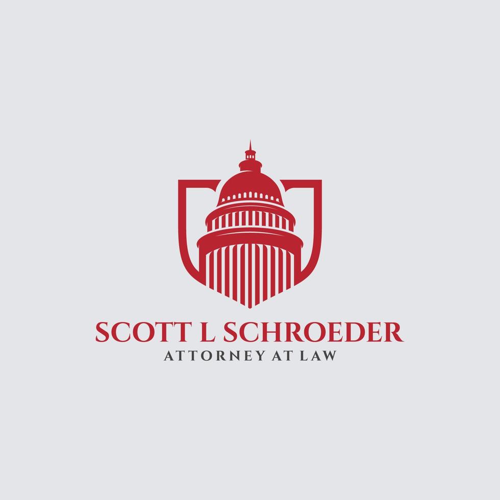 Scott l service office logo template design vector