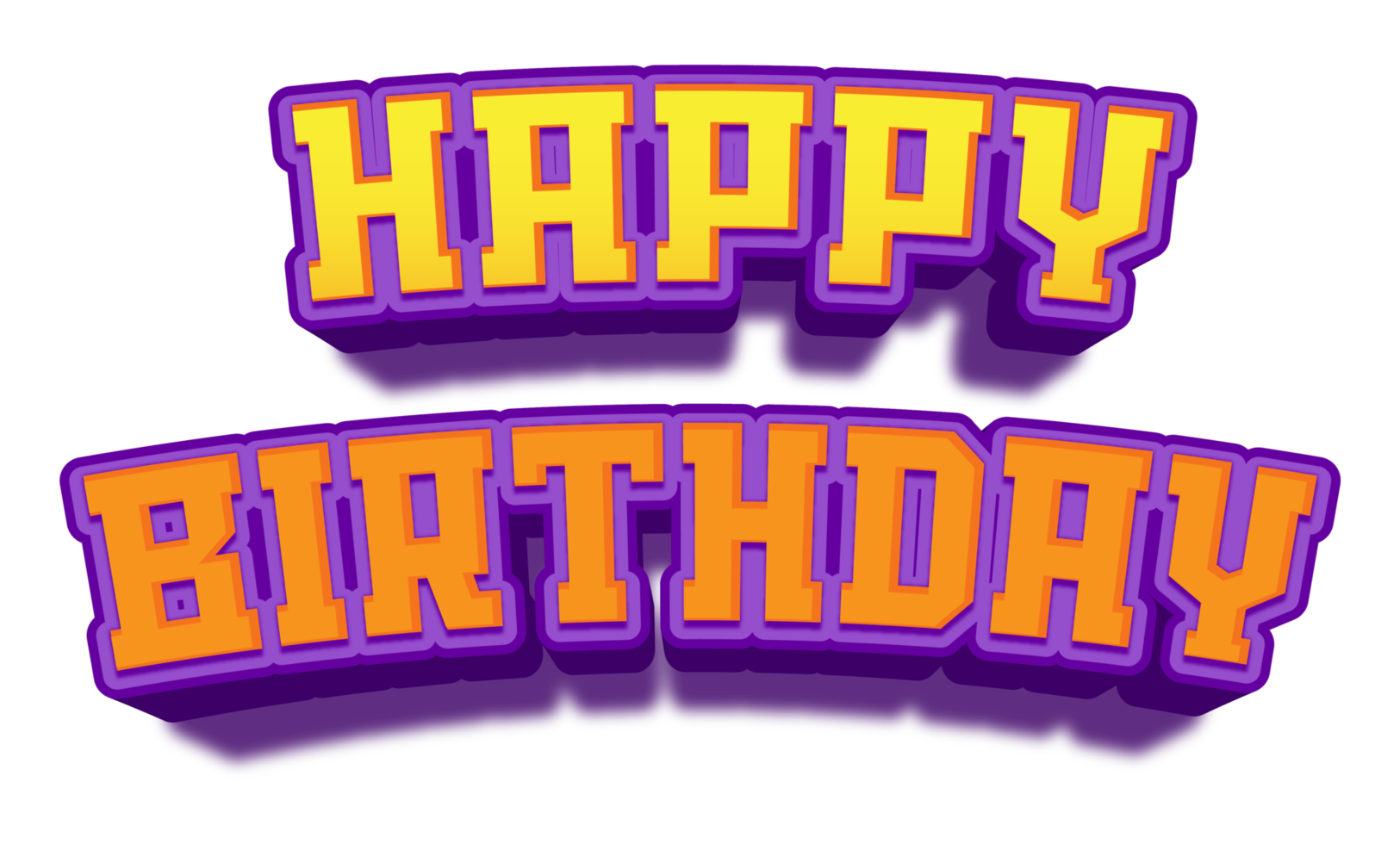 souhaits d'anniversaire heureux fêtes briller violet doré coloré joie événement veille png