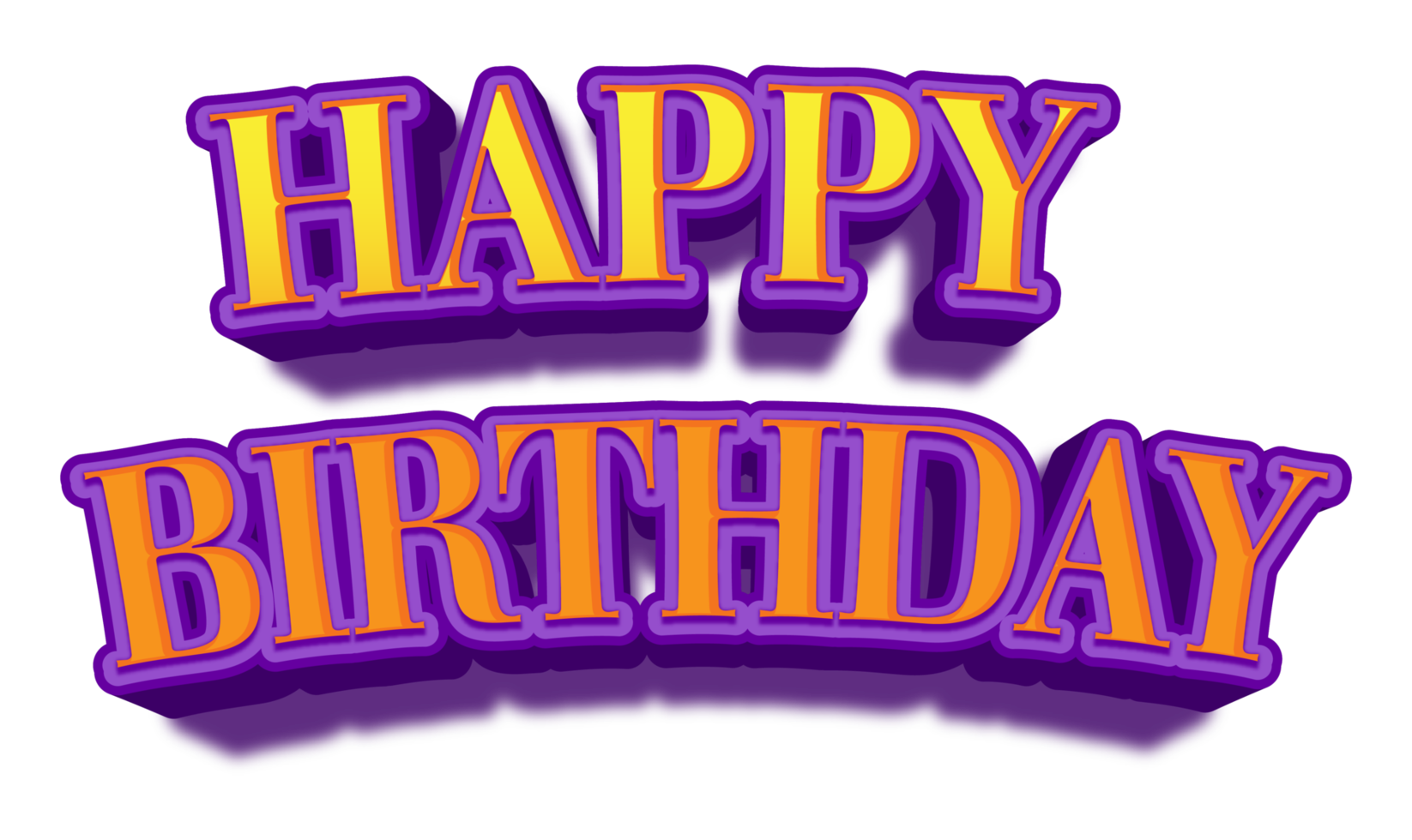 souhaits d'anniversaire heureux fêtes briller violet doré coloré joie événement veille png