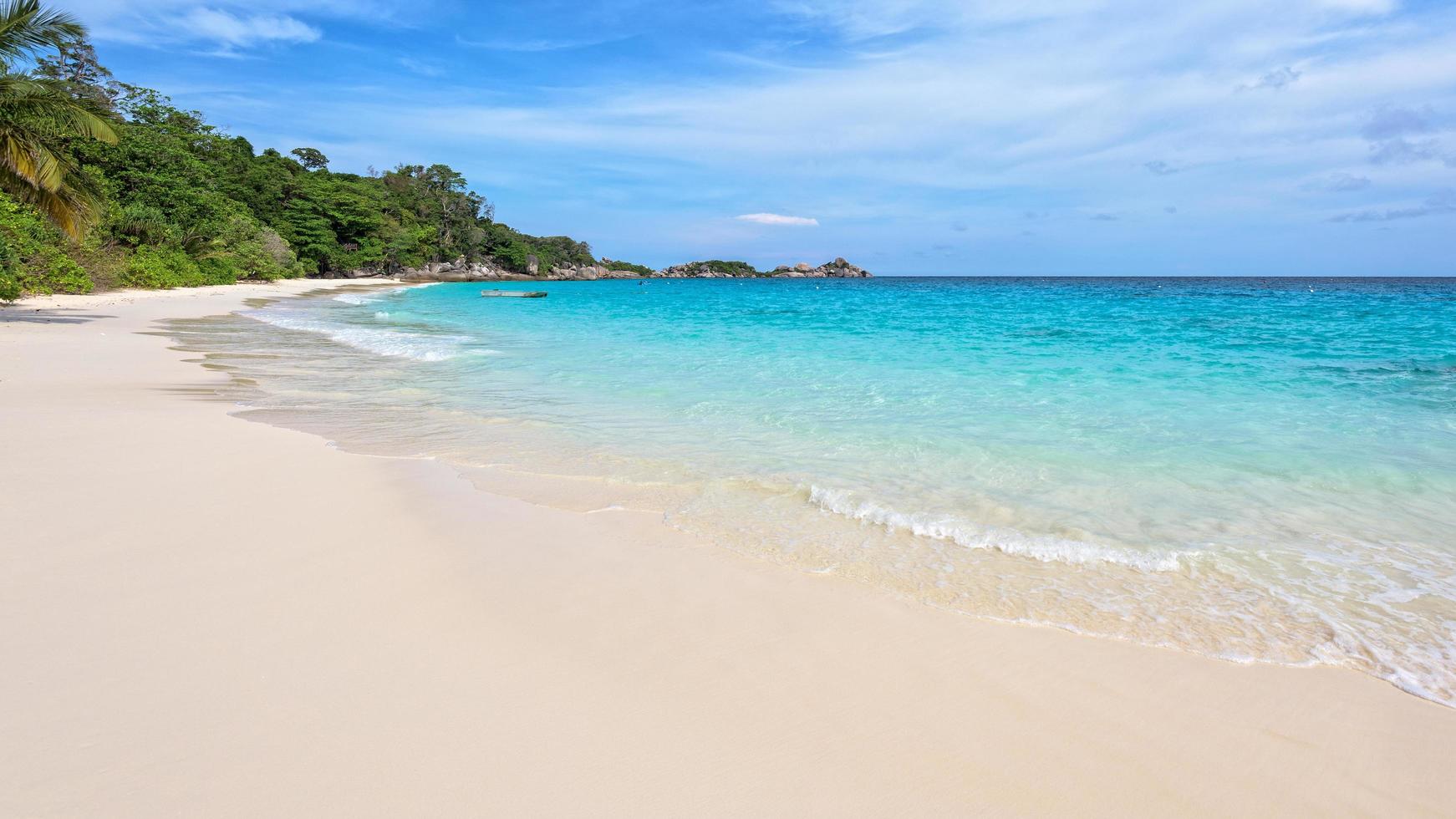 Beach in summer of Thailand photo