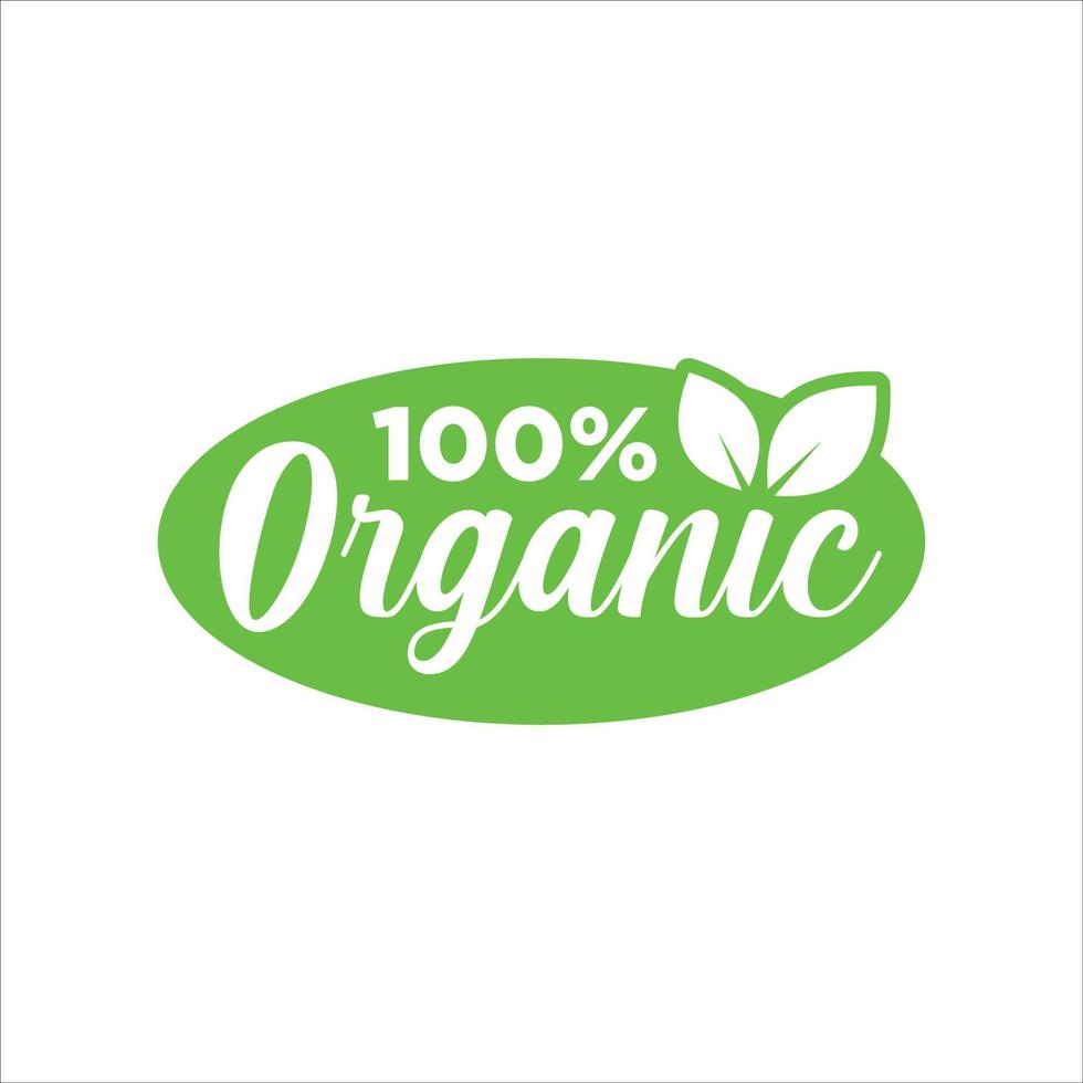 100 percent organic label sticker badge stamp, 100 percent natural label sticker badge stamp vector