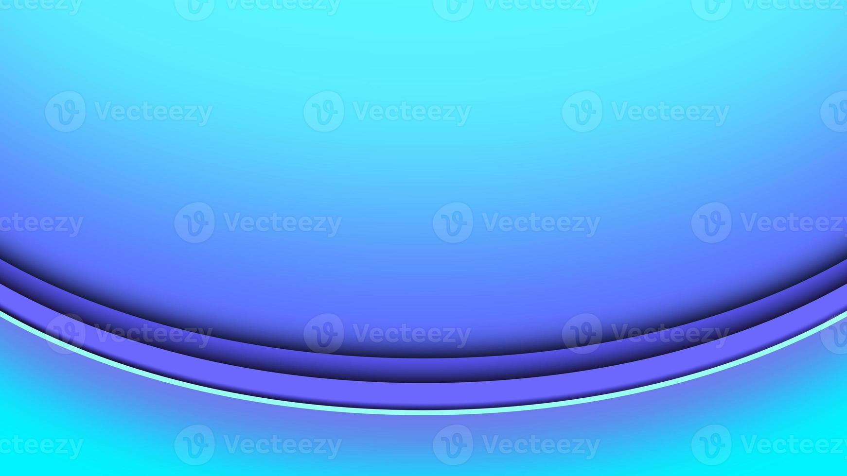 Abstract background blue 3d curve gradient simple modern elegant premium photo