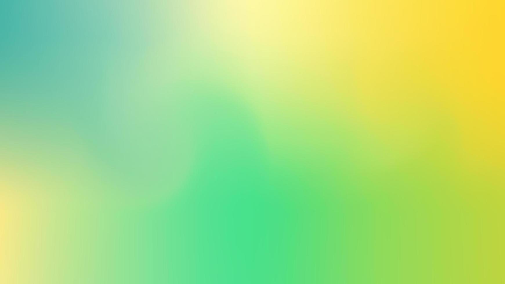 abstract green and yellow gradient color background with blank blur and smooth texture vector