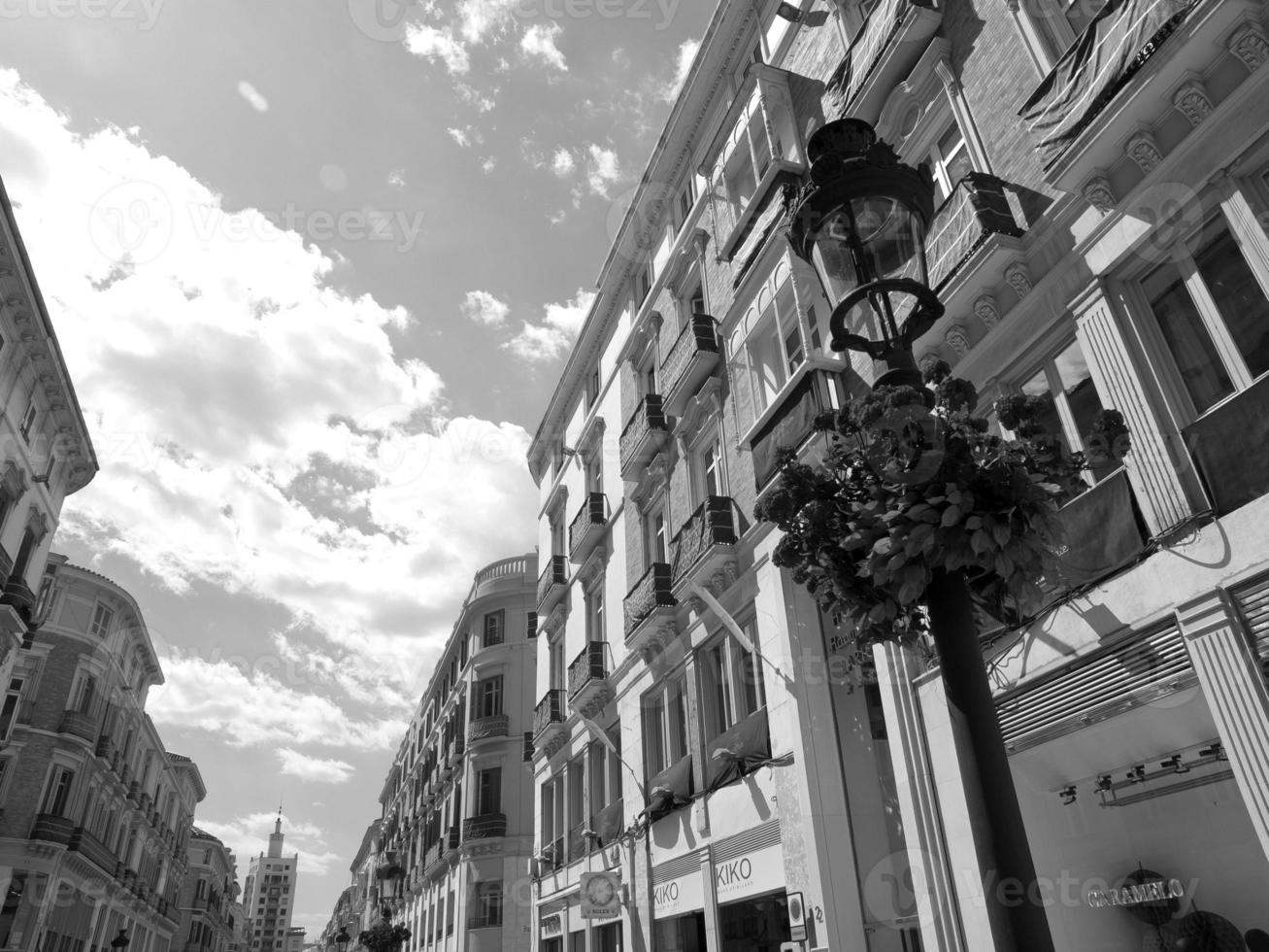 the city of Malaga in spain photo