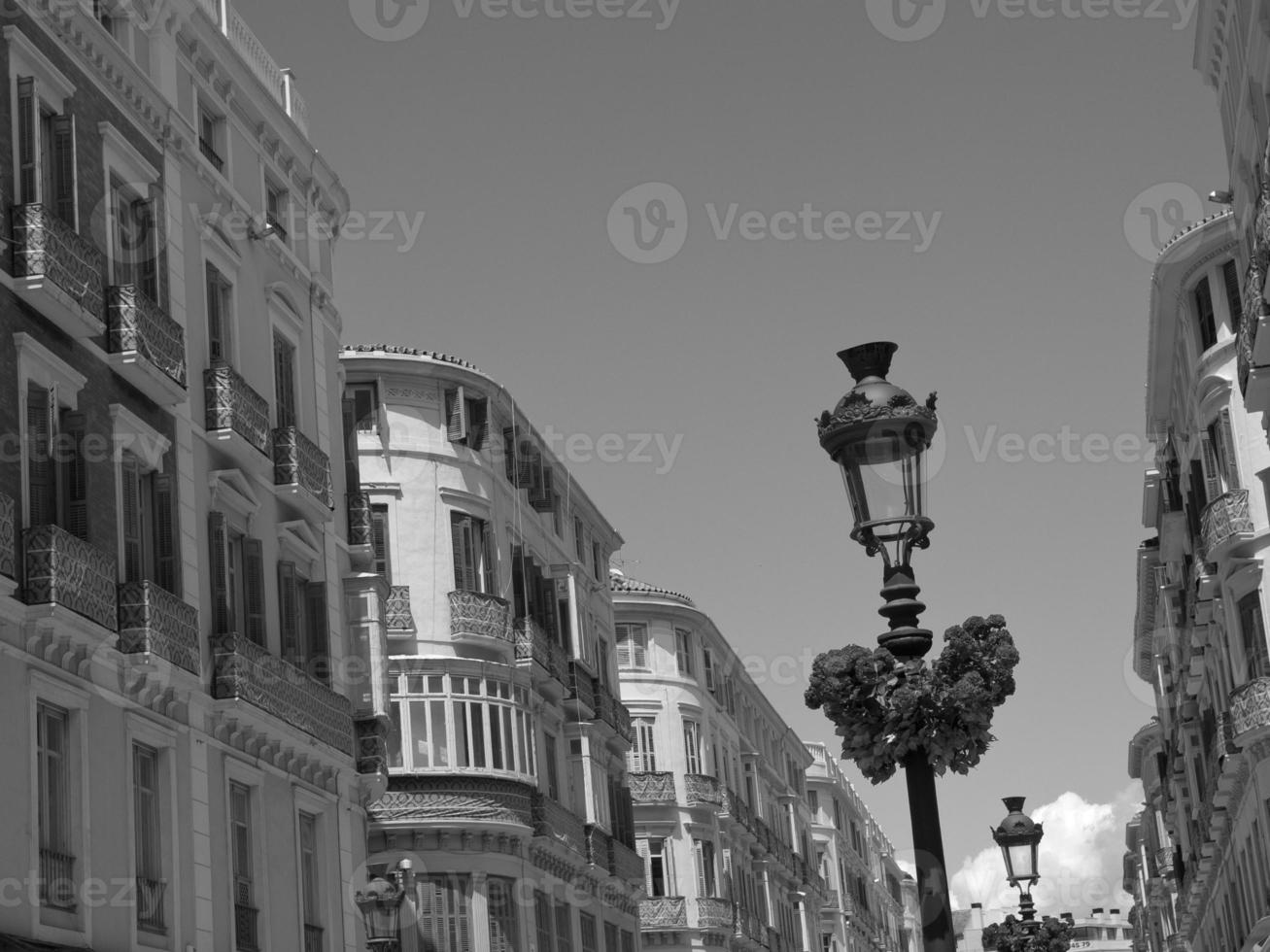 the city of Malaga in spain photo