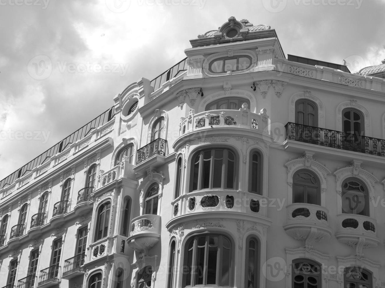 the city of Malaga in spain photo