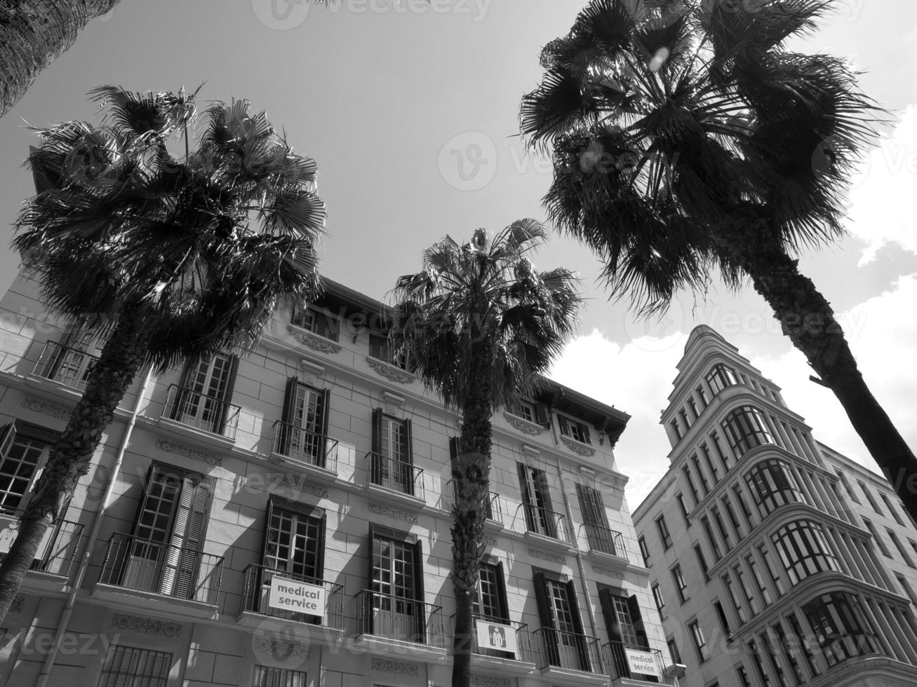the city of Malaga in spain photo
