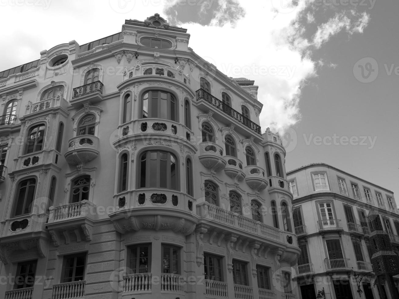 la ciudad de malaga en españa foto