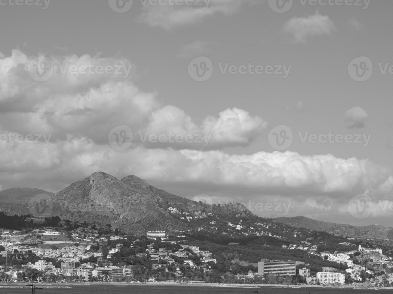 la ciudad de malaga en españa foto