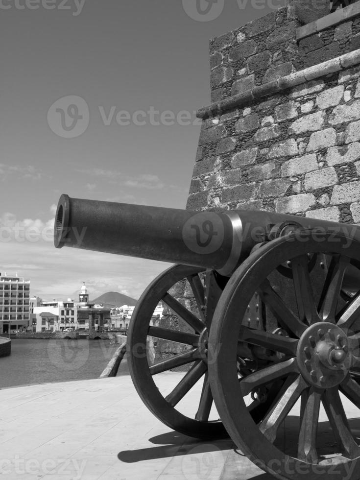 lanzarote island in spain photo