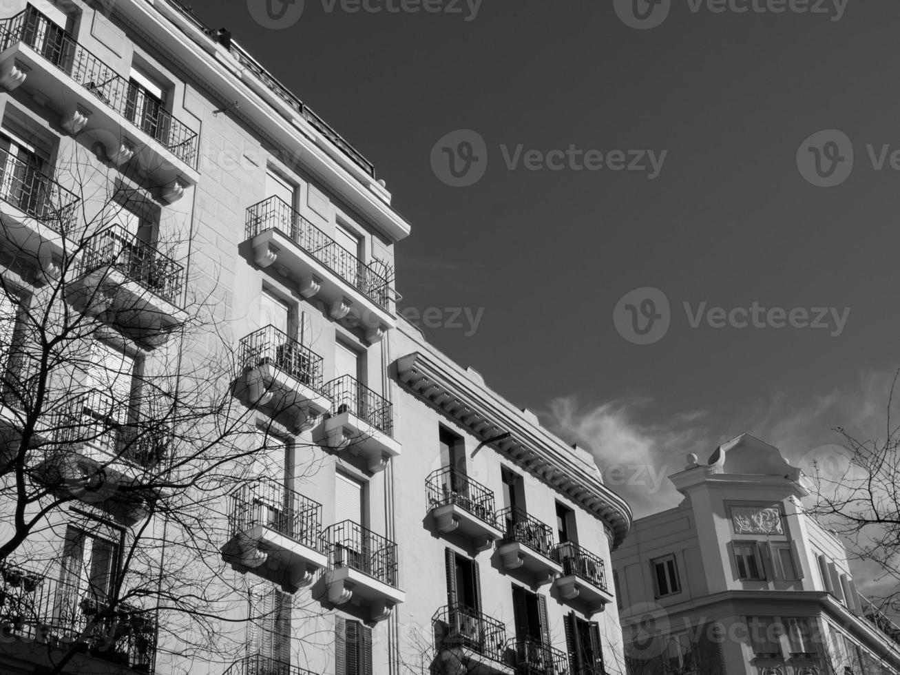 the city of madrid in spain photo