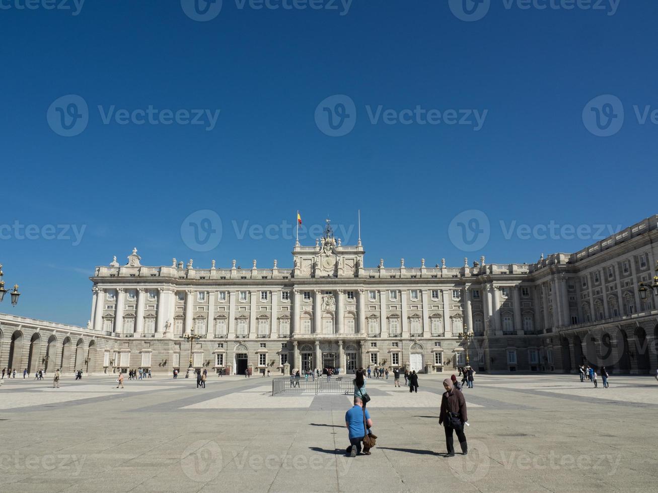 the city of madrid photo