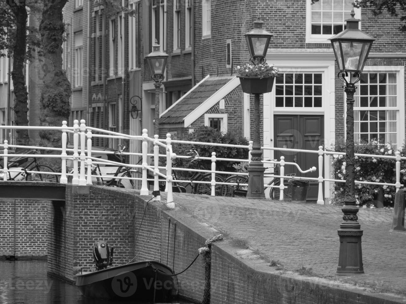 the city of Leiden in the netherlands photo