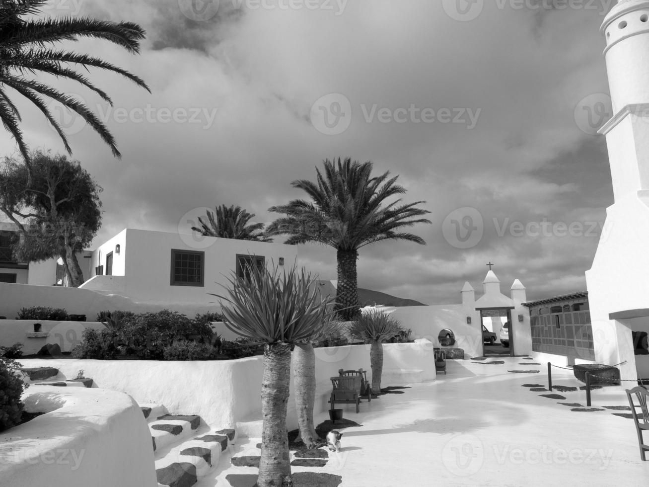 isla de lanzarote en españa foto