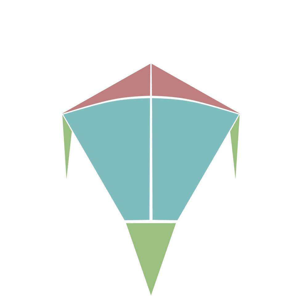 kite icon, simple icon for your various design needs vector