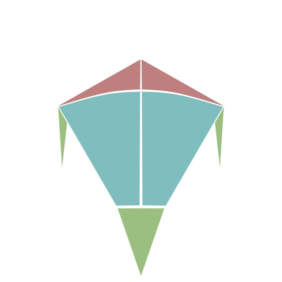 kite icon, simple icon for your various design needs vector