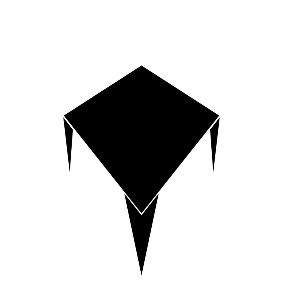 kite icon, simple icon for your various design needs vector