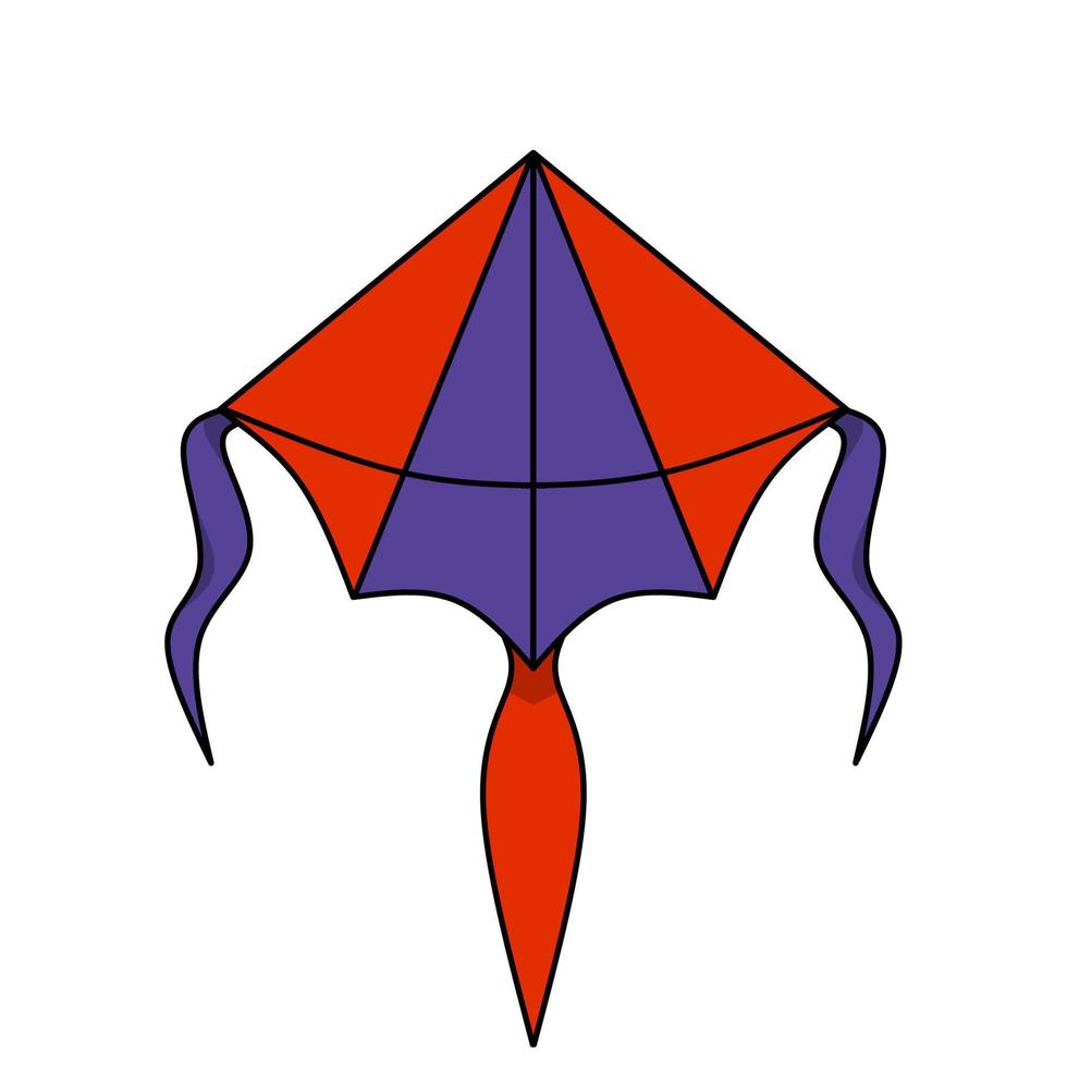 kite icon, simple icon for your various design needs vector