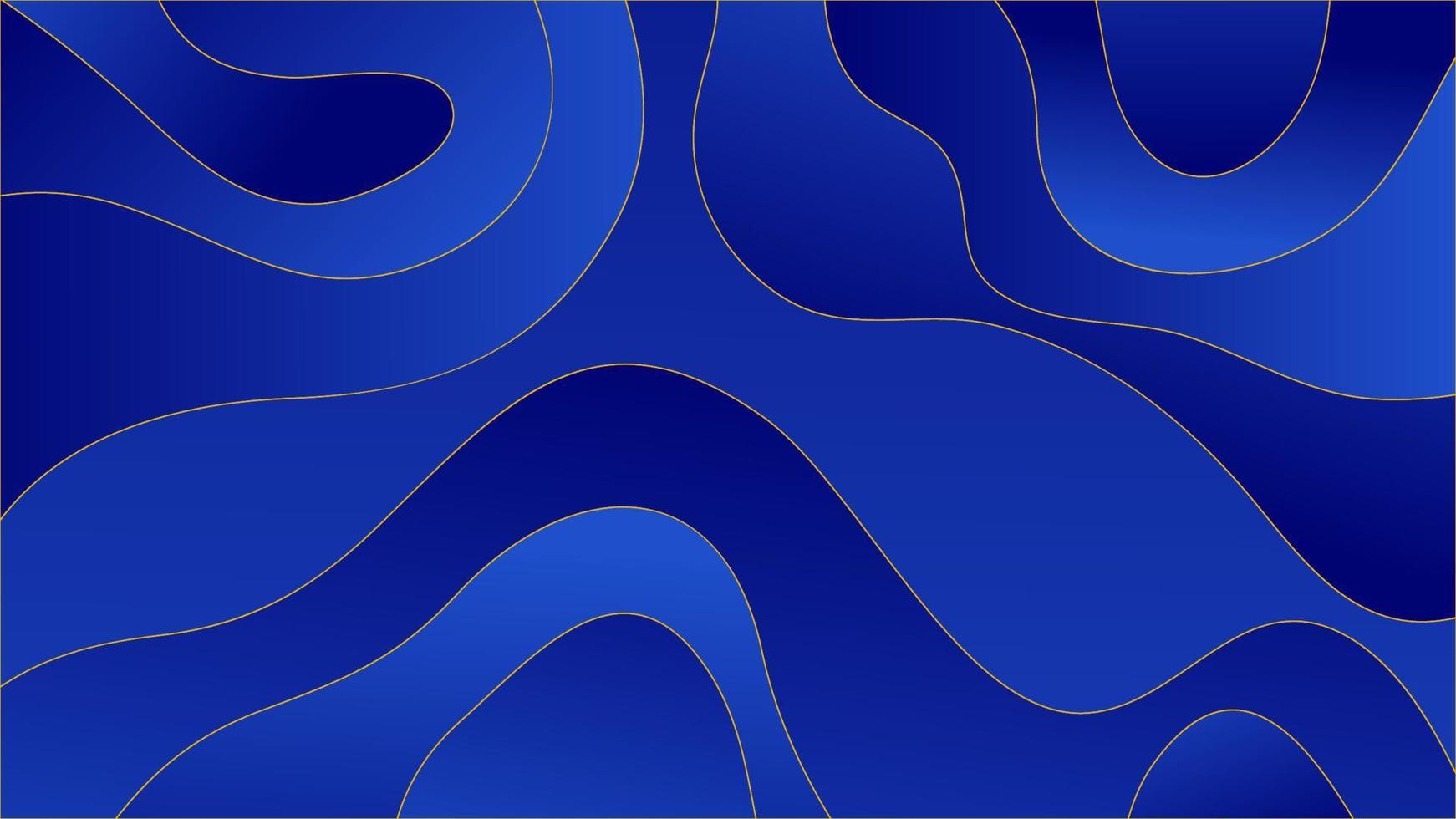 fondo abstracto de gradación de lujo azul vector