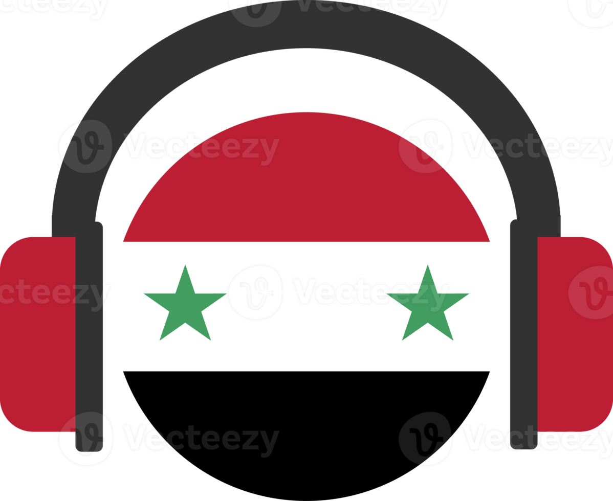 bandera de auriculares siria. png