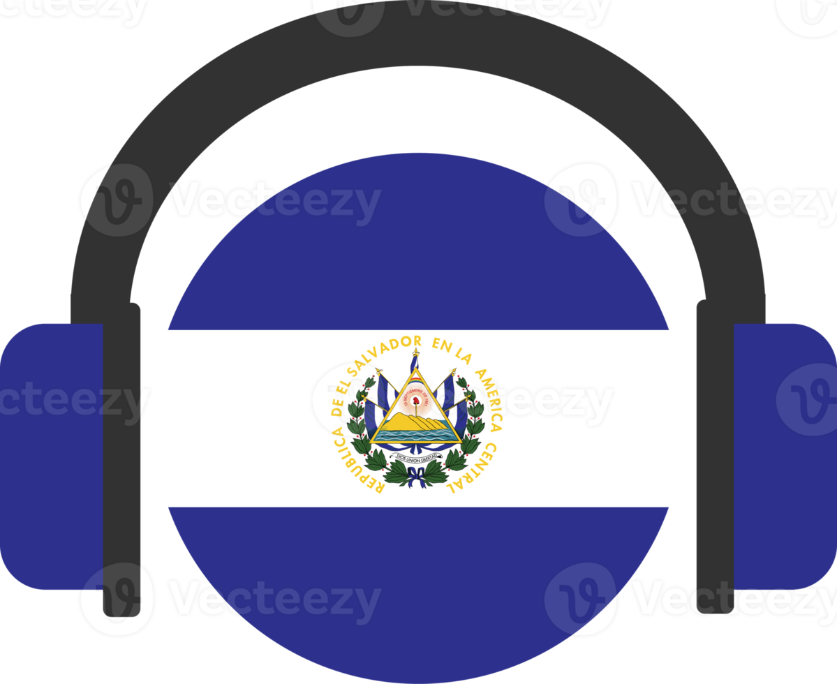 El Salvador headphone flag. png