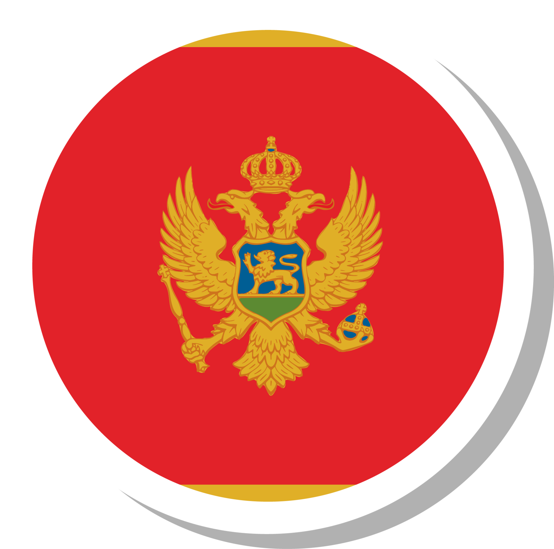 free-montenegro-flag-circle-shape-flag-icon-16707468-png-with