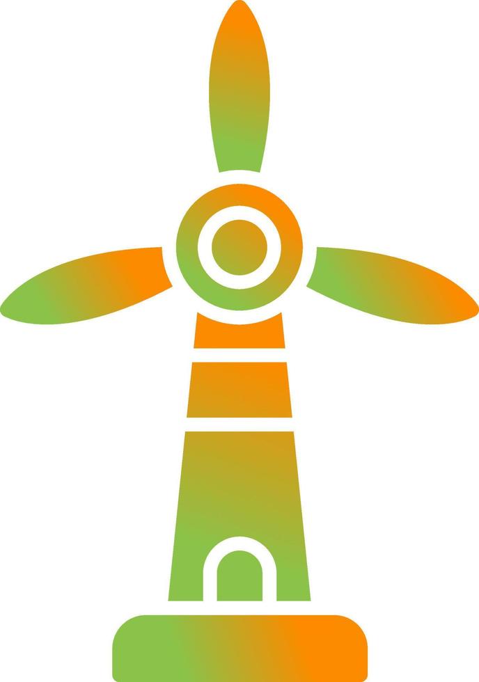 Windmill Vector Icon