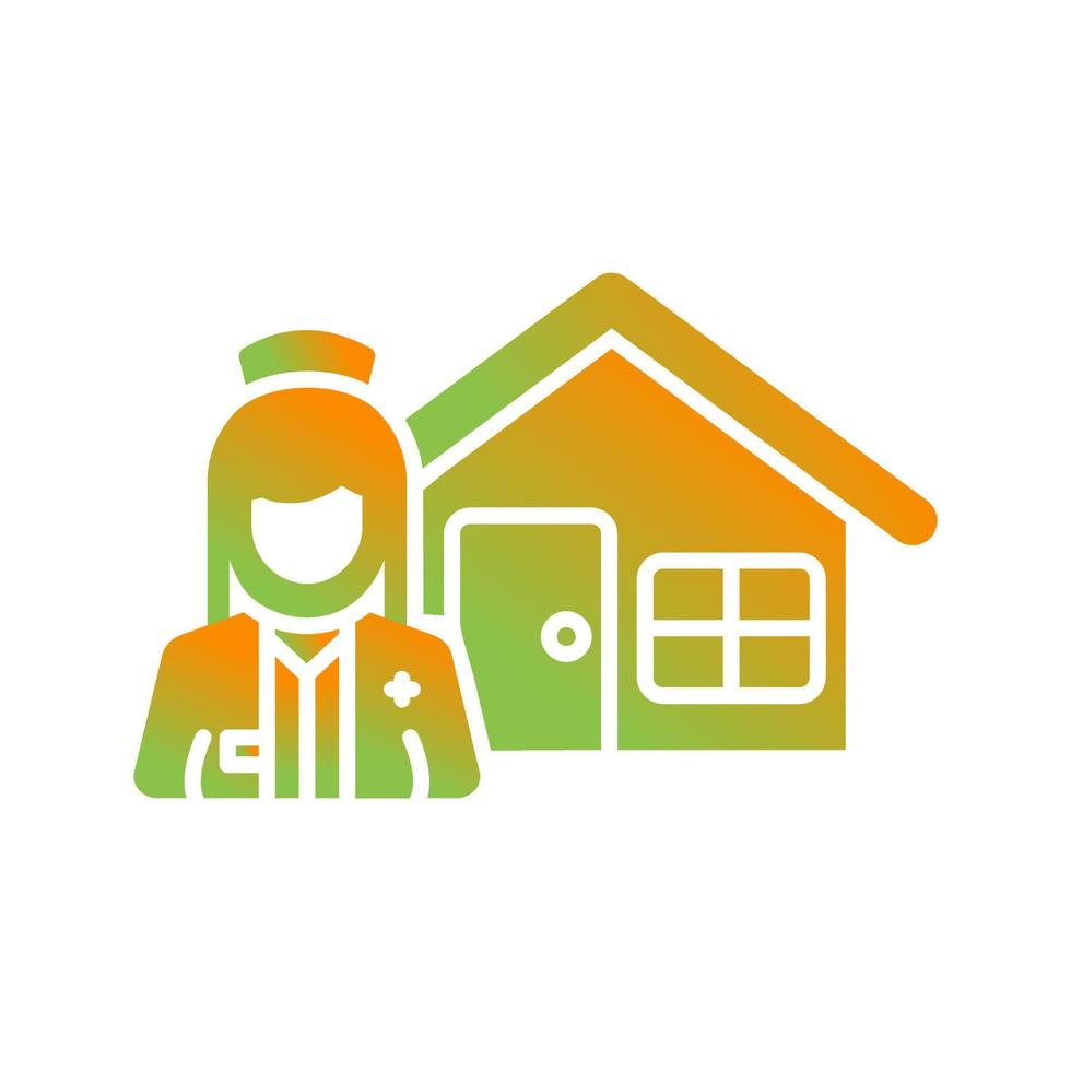 Nursing Home Vector Icon