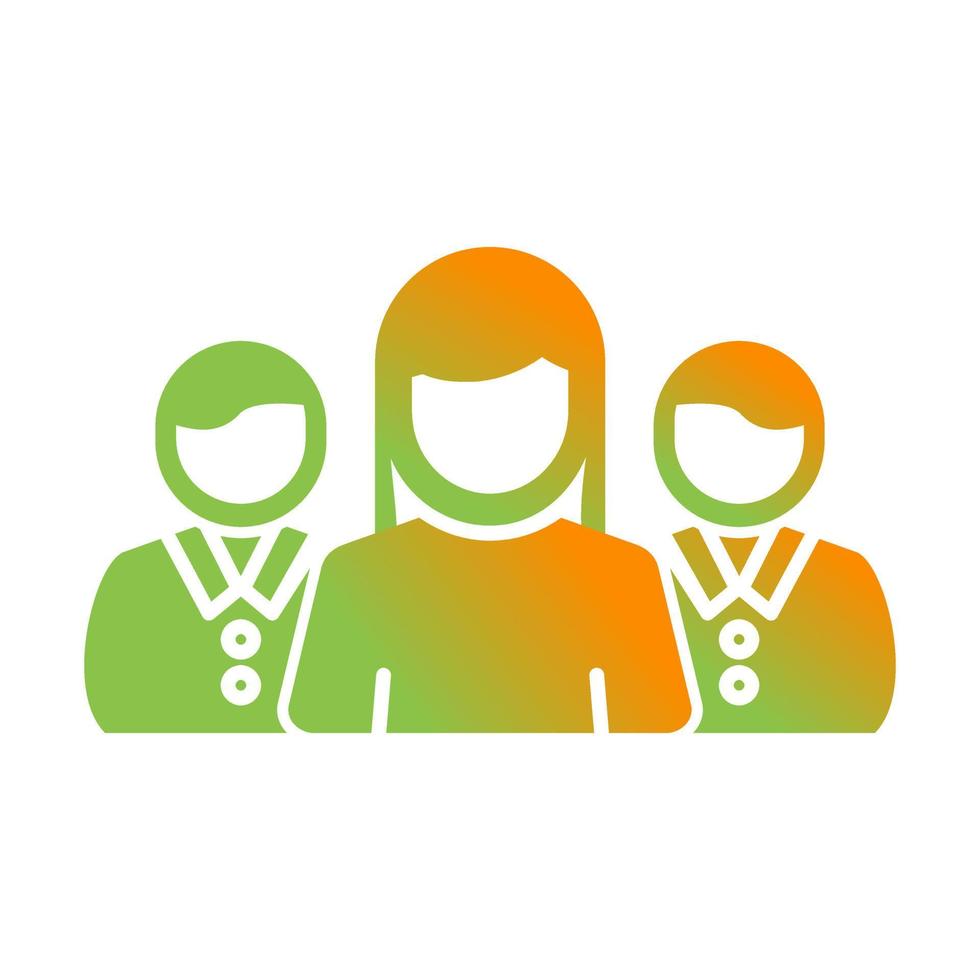Team Leader Vector Icon
