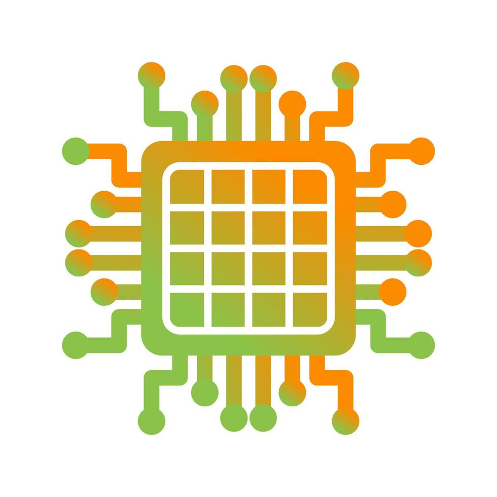 Processor Vector Icon