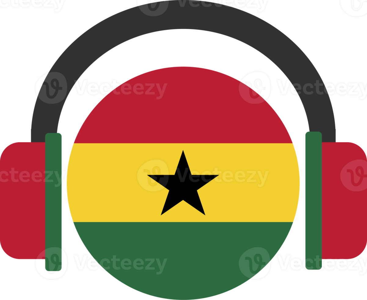 Ghana headphone flag. png