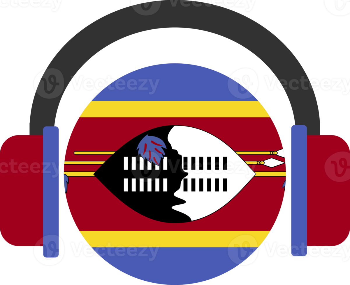 Eswatini headphone flag. png