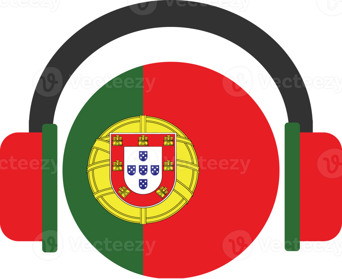 Portugal headphone flag. png