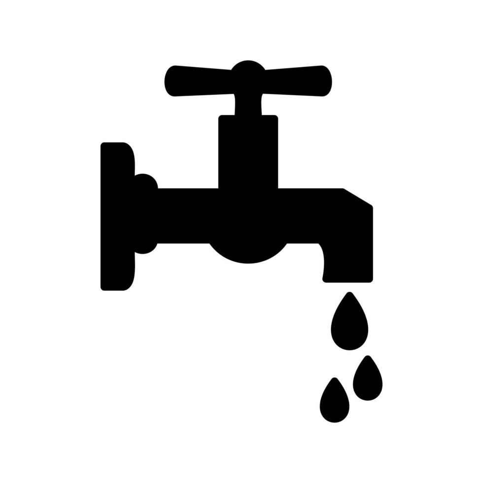 Water Tap Vector Icon