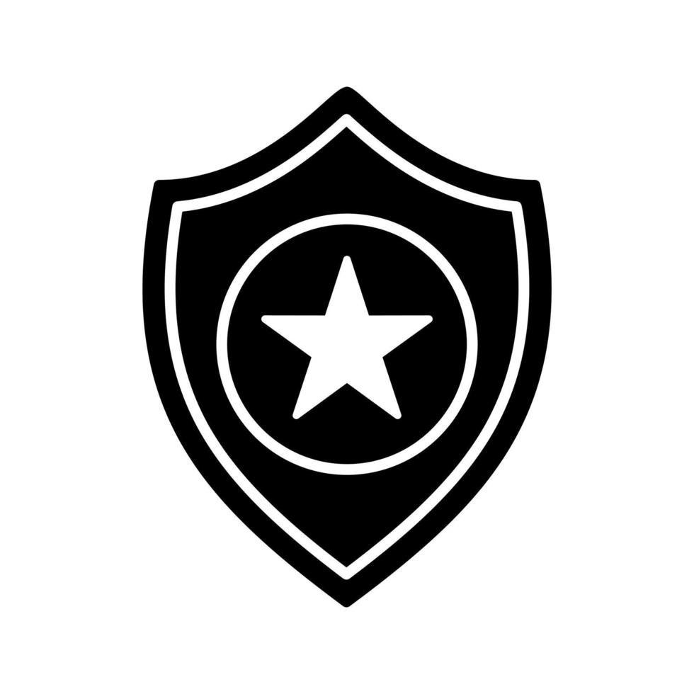 Police Badge Vector Icon