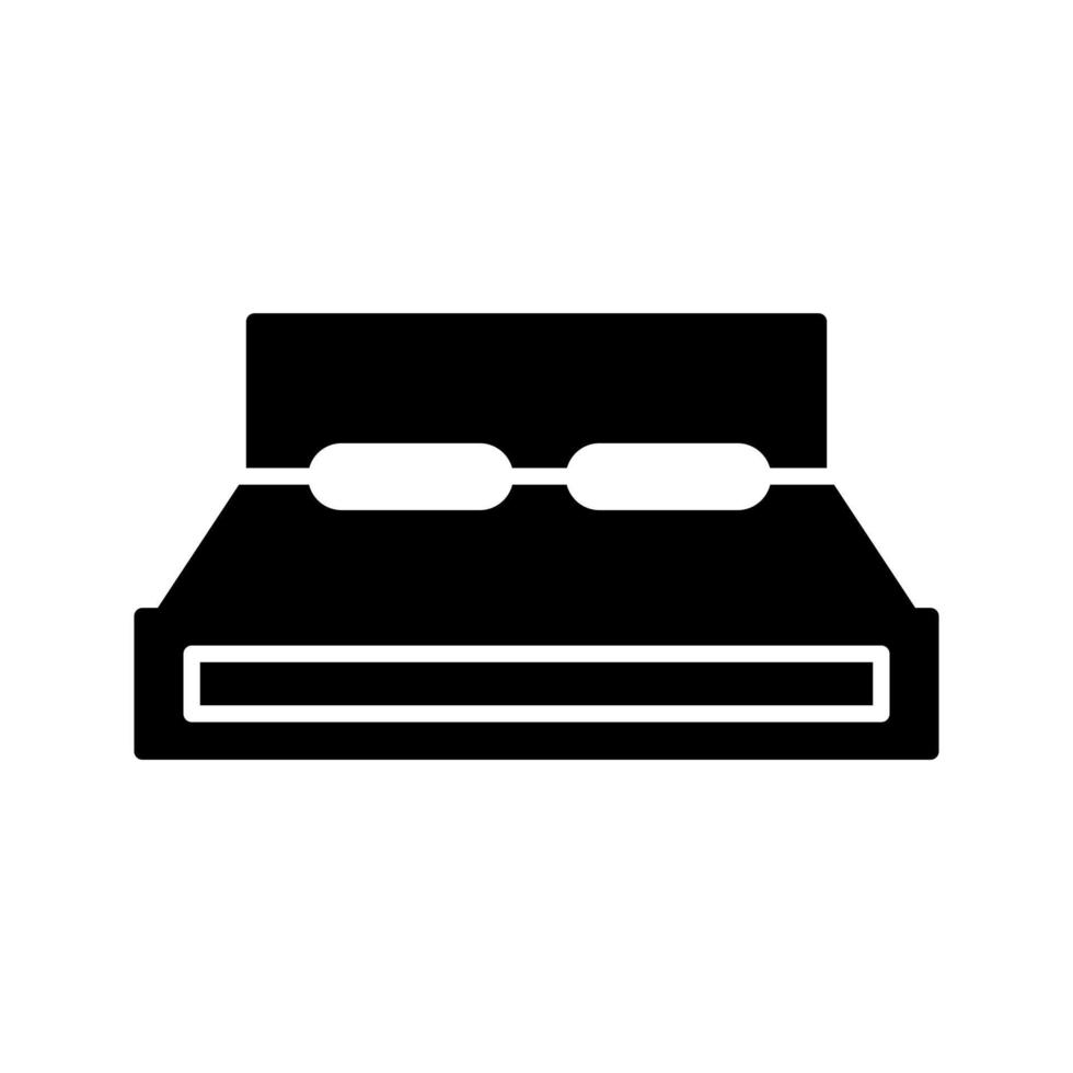 Double Bed Vector Icon