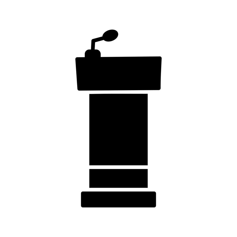 Podium Vector Icon