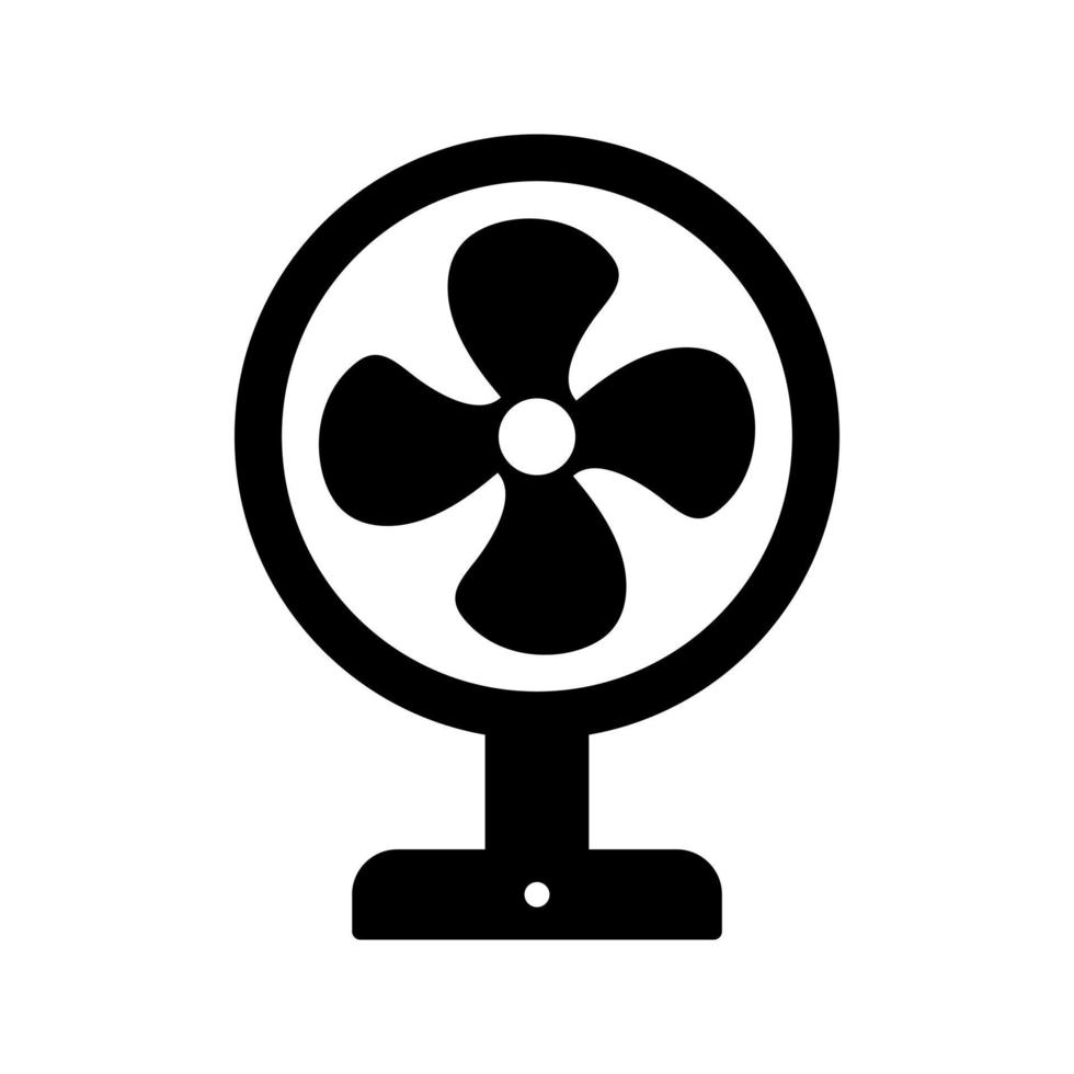 Electric Fan Vector Icon