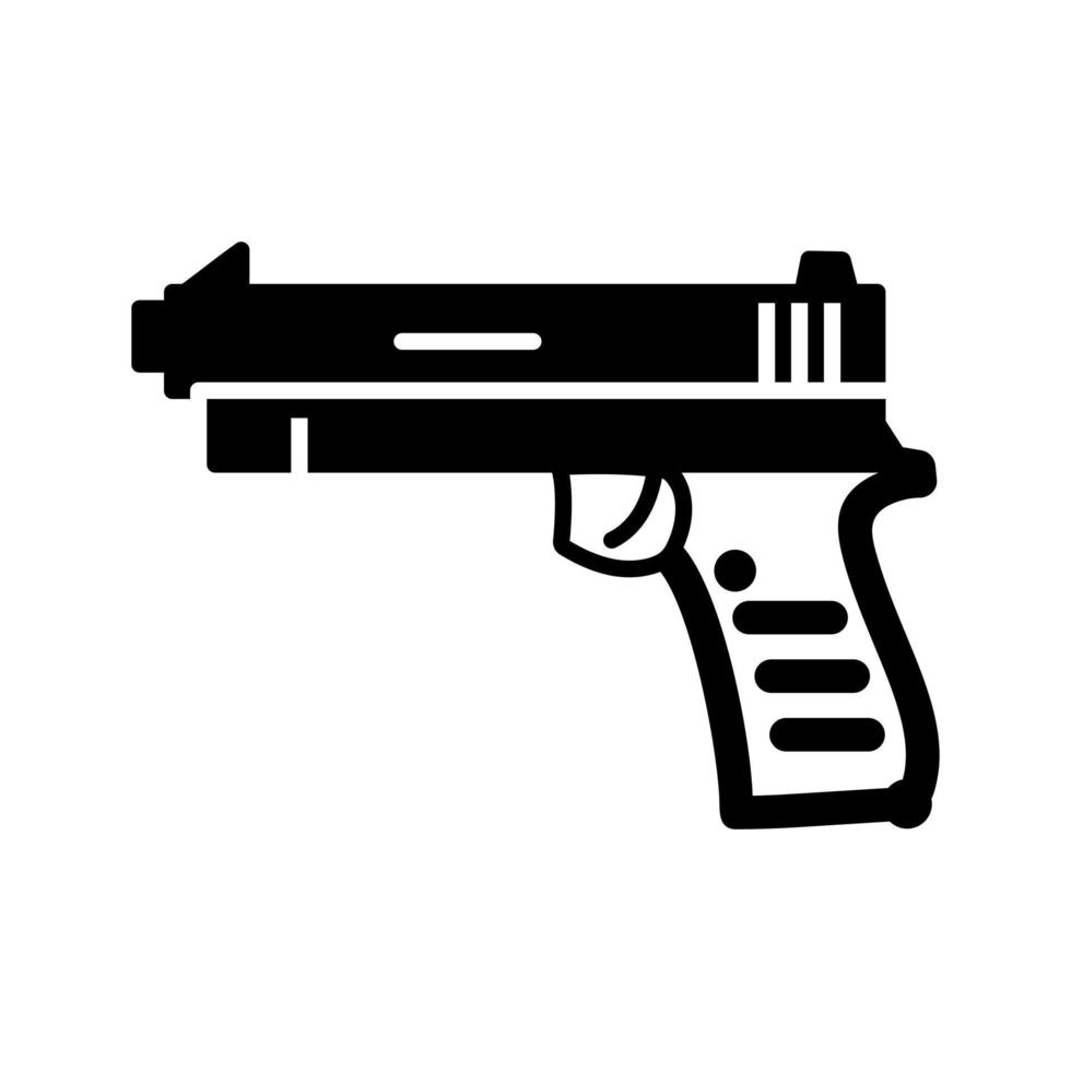 Pistol Vector Icon