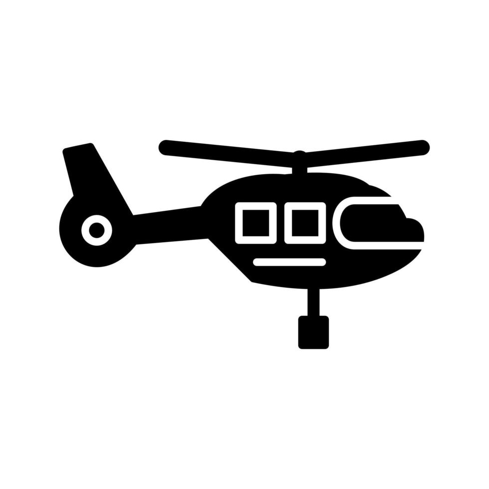 Helicopter Vector Icon