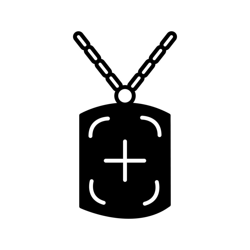 Militrary Chain Vector Icon