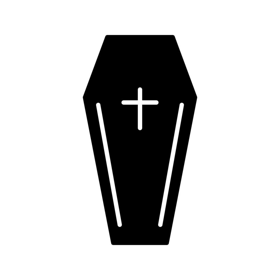 Coffin Vector Icon