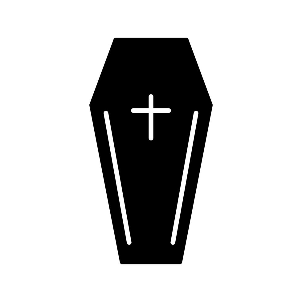 Coffin Vector Icon