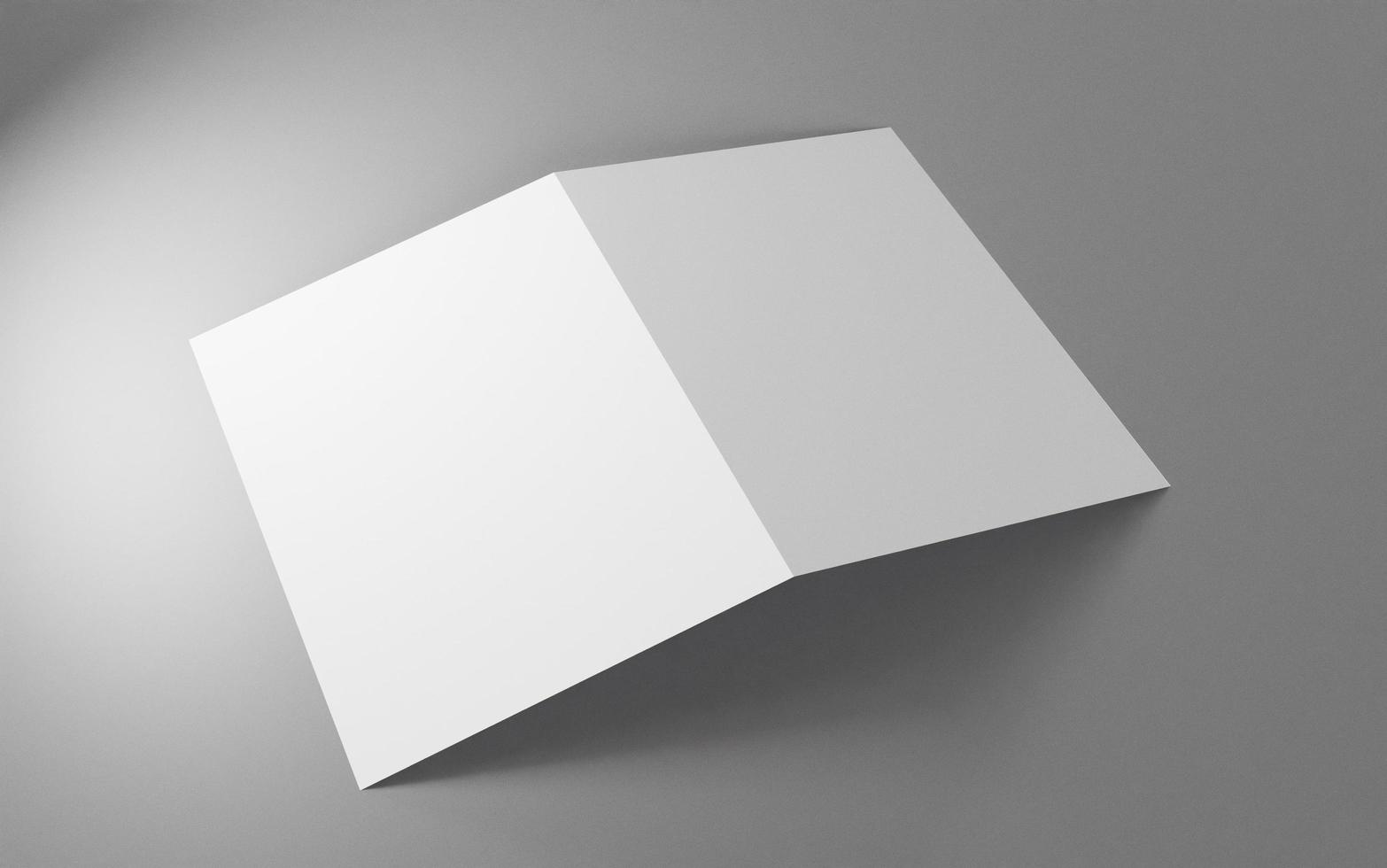 Bifold brochure mockup image photo